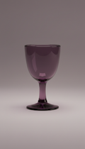 Amethyst Glass Ritual Chalice